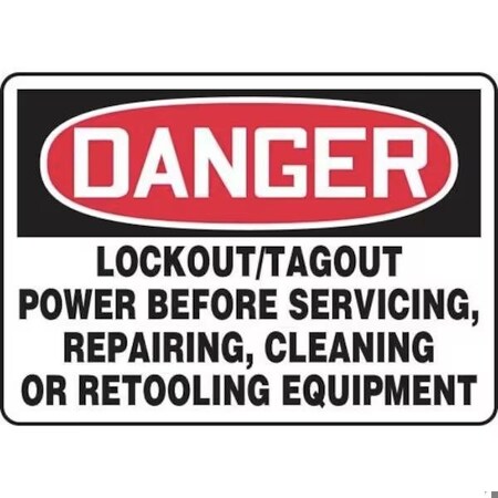 Accuform Danger Sign, MLKT279VP MLKT279VP